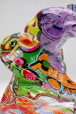 Deko Figur Elefant Zirkus Graffiti (2/Set)