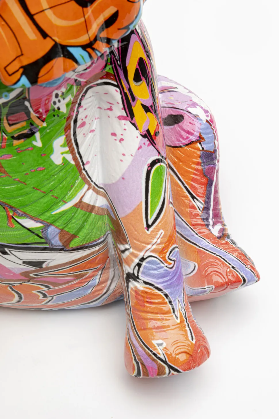 Deko Figur Elefant Zirkus Graffiti (2/Set)