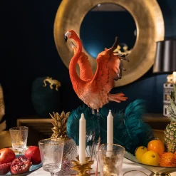 Deko Figur Flamingo Road Fly 66cm