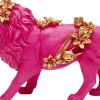 Deko Figur Flower Lion Pink 19cm