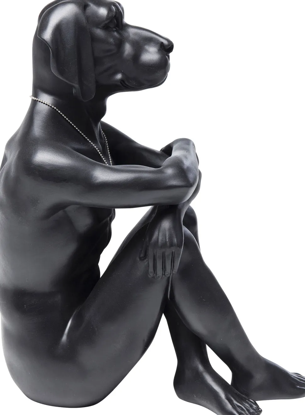 Deko Figur Gangster Dog Black