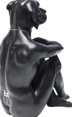 Deko Figur Gangster Dog Black