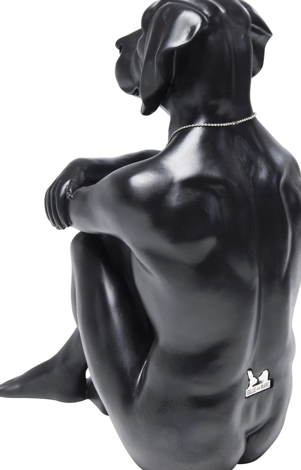 Deko Figur Gangster Dog Black