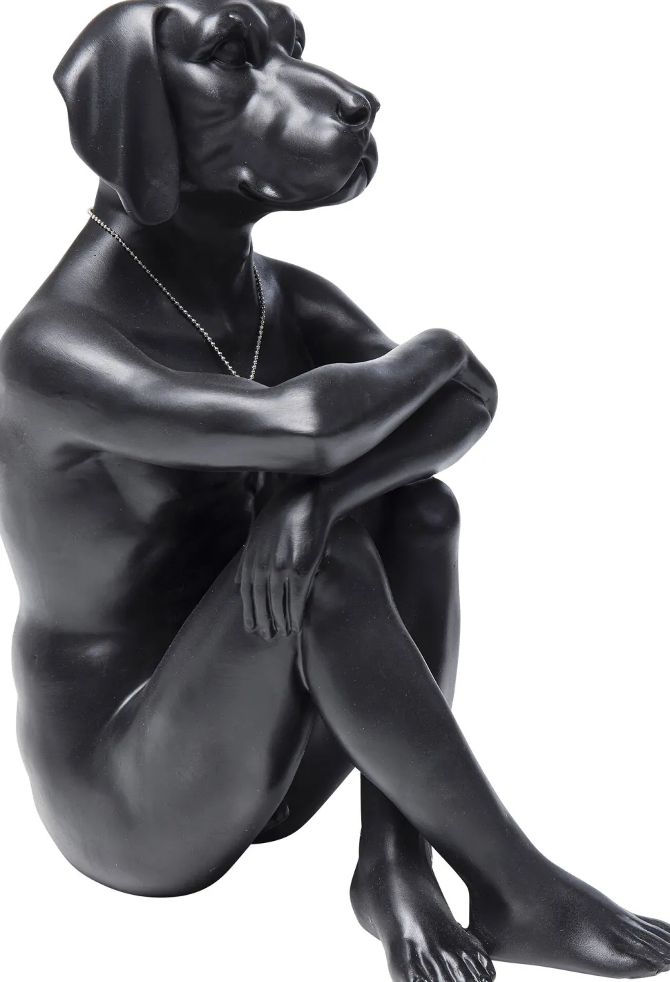 Deko Figur Gangster Dog Black