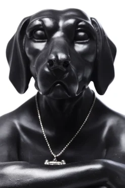 Deko Figur Gangster Dog Black