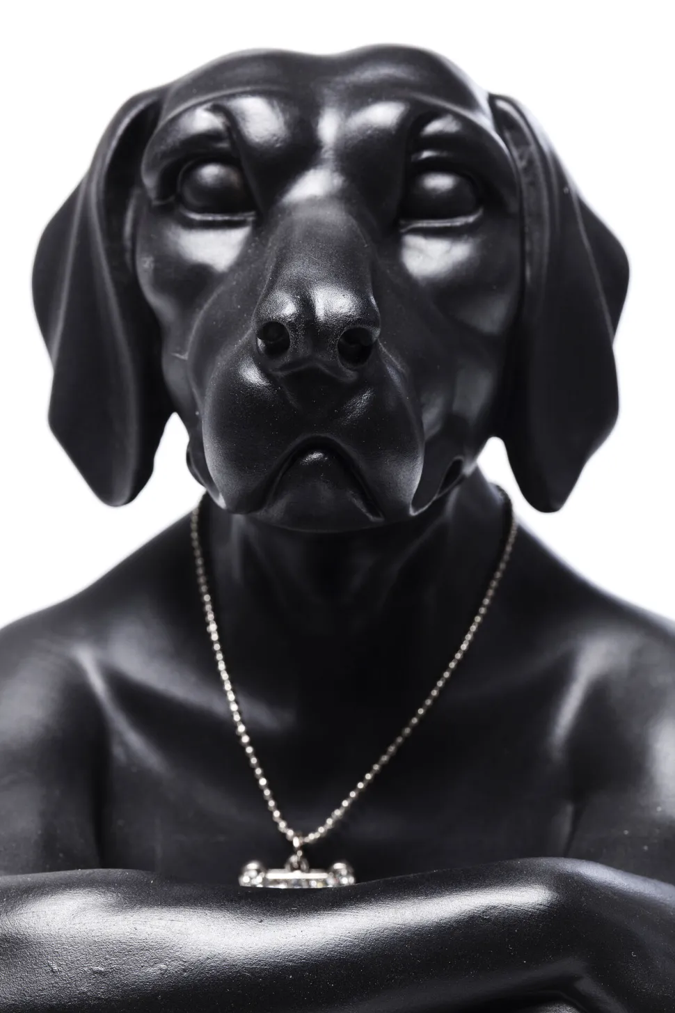 Deko Figur Gangster Dog Black