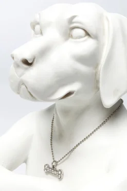 Deko Figur Gangster Dog Creme