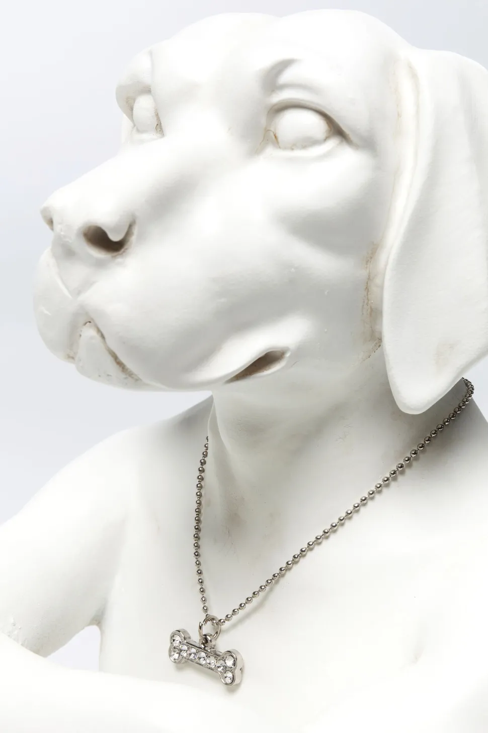 Deko Figur Gangster Dog Creme