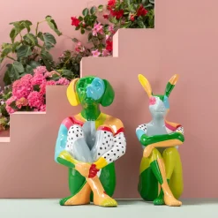 Deko Figur Gangster Dog Colore 80cm