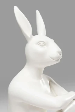 Deko Figur Gangster Rabbit Weiß