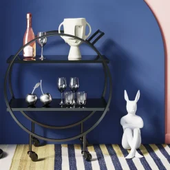 Deko Figur Gangster Rabbit Weiß