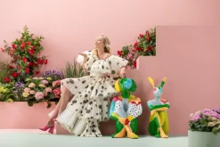 Deko Figur Gangster Rabbit Colore 80cm