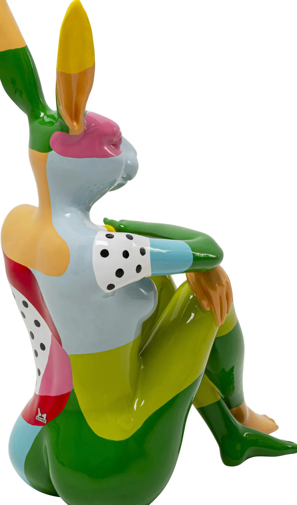 Deko Figur Gangster Rabbit Colore 80cm