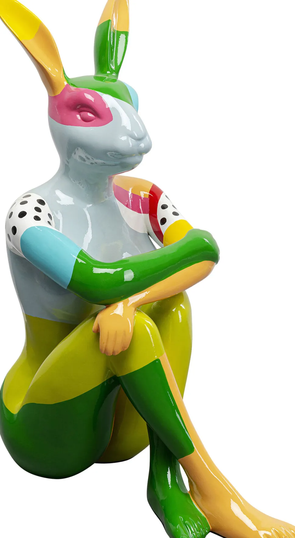 Deko Figur Gangster Rabbit Colore 80cm