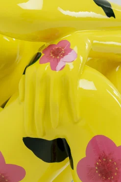 Deko Figur Gangster Rabbit Gelb 80cm