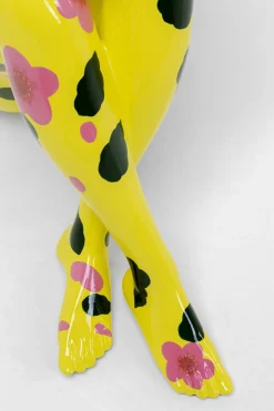 Deko Figur Gangster Rabbit Gelb 80cm