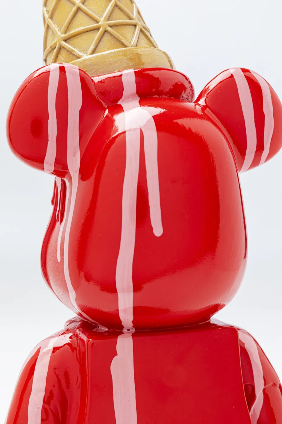 Deko Figur Gelato Bear Rot 40cm