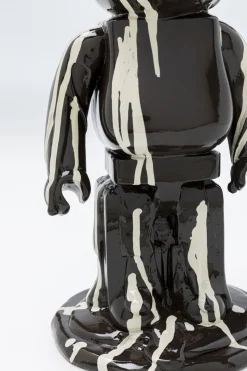 Deko Figur Gelato Bear Schwarz 40cm