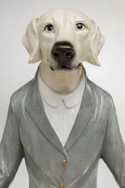 Deko Figur Gentleman Dog Tray 29cm
