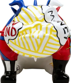 Deko Figur Graffiti Dog 110cm