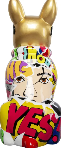 Deko Figur Graffiti Dog 49cm
