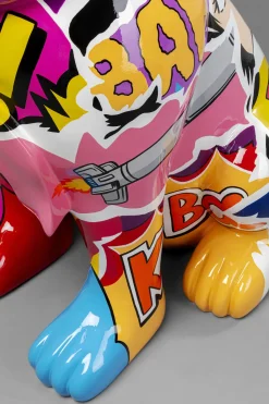 Deko Figur Graffiti Dog 49cm