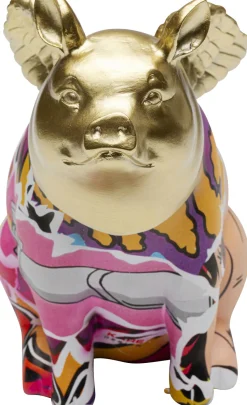 Deko Figur Graffiti Flying Pig 16cm