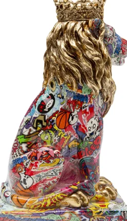 Deko Figur Graffiti King Lion 29cm