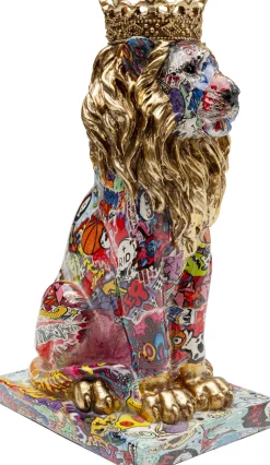 Deko Figur Graffiti King Lion 29cm