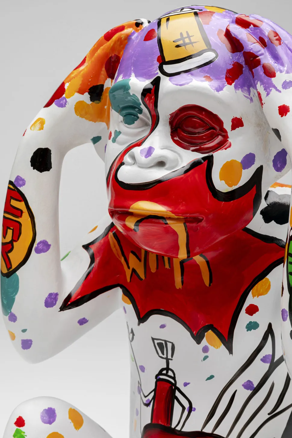 Deko Figur Graffiti Monkey 40cm