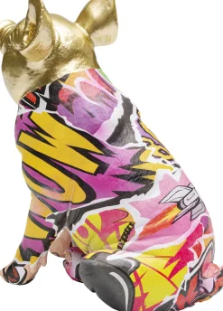 Deko Figur Graffiti Pig 20cm