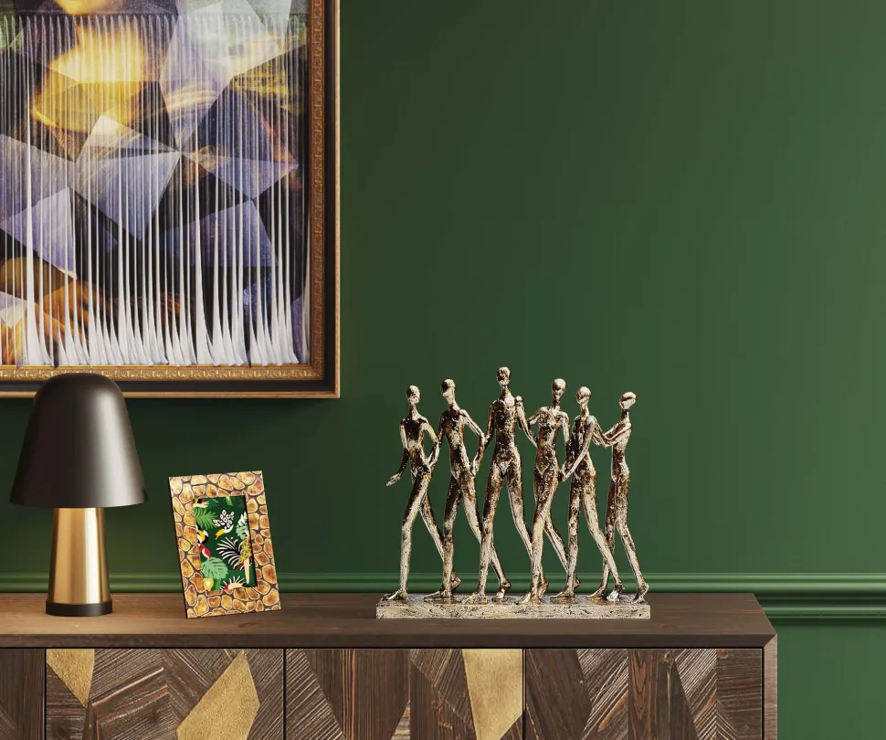 Deko Figur Hand in Hand 27cm