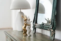 Deko Figur Hugging Rabbits Medium