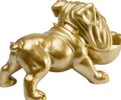 Deko Figur Hungry Dog Gold 37cm