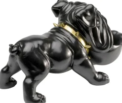 Deko Figur Hungry Dog Schwarz 37cm