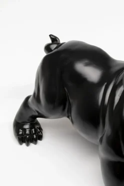 Deko Figur Hungry Dog Schwarz 37cm