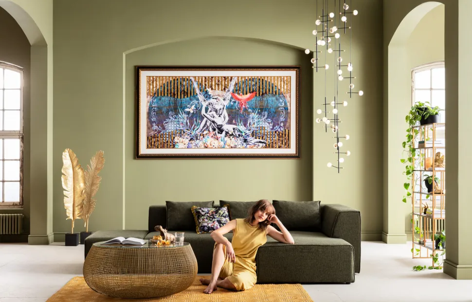 Deko Figur Hungry Hippo 27cm