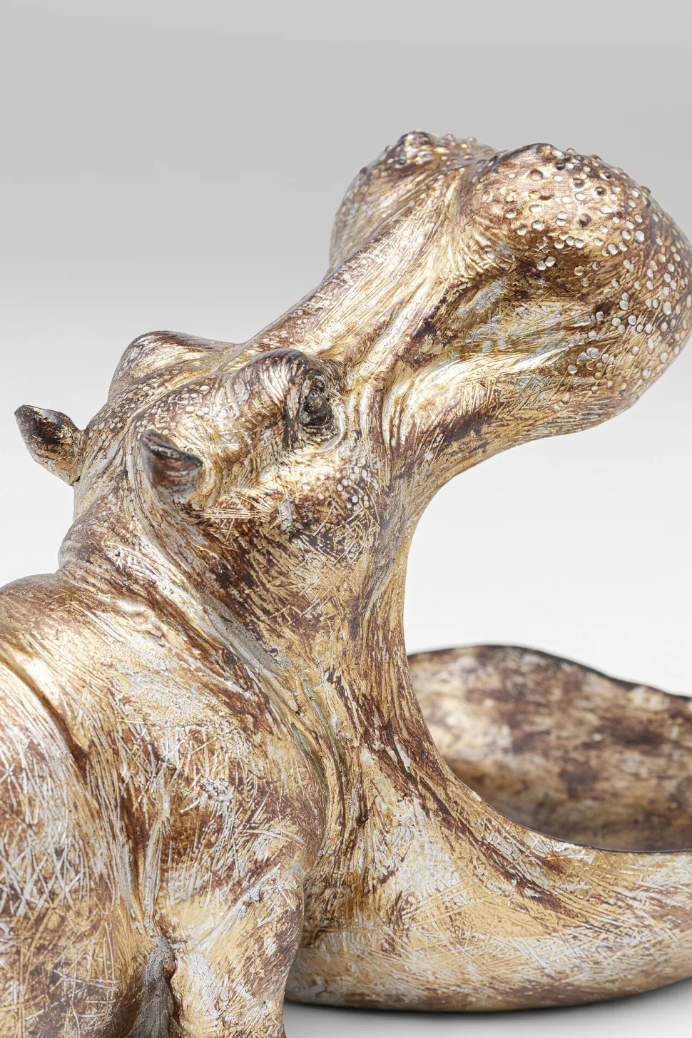 Deko Figur Hungry Hippo 27cm