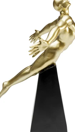 Deko Figur Jumper Gold 37cm