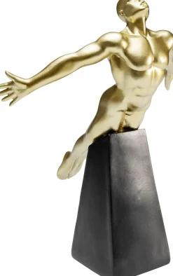 Deko Figur Jumper Gold 37cm