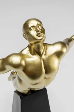 Deko Figur Jumper Gold 37cm