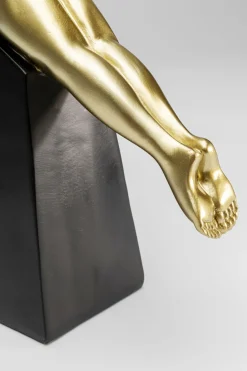 Deko Figur Jumper Gold 37cm