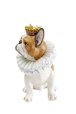 Deko Figur King Dog Braun 29cm