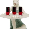 Deko Figur Lady Rabbit Tray 29cm