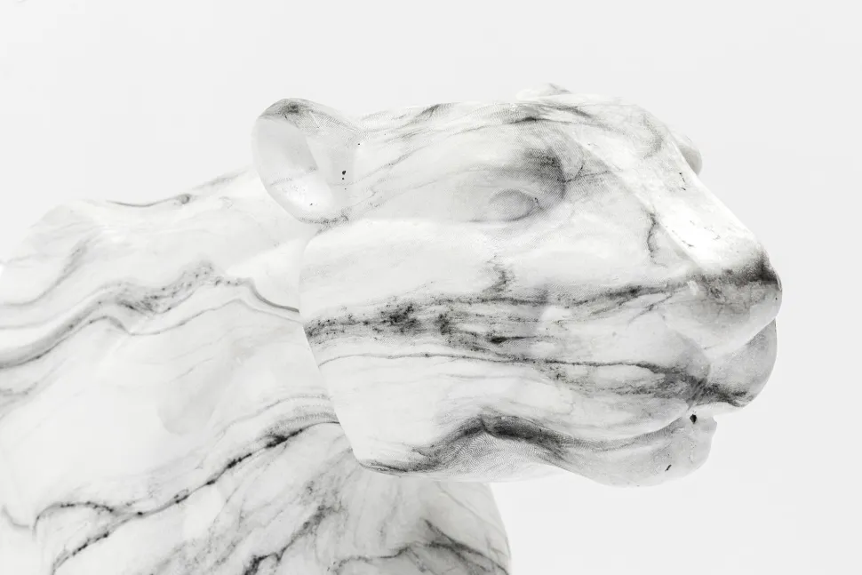 Deko Figur Leopard Marble 129cm