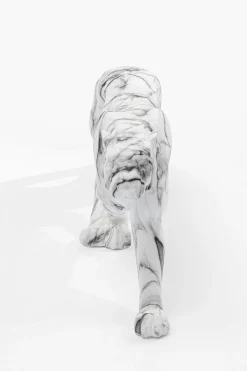 Deko Figur Leopard Marble 95cm
