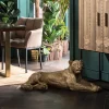 Deko Figur Lion Gold 113cm