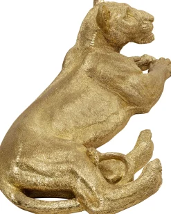 Deko Figur Lion Gold 113cm