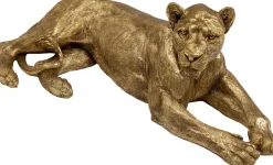Deko Figur Lion Gold 113cm