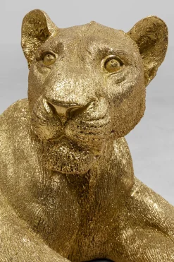 Deko Figur Lion Gold 113cm